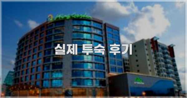 💬 실제 투숙 후기