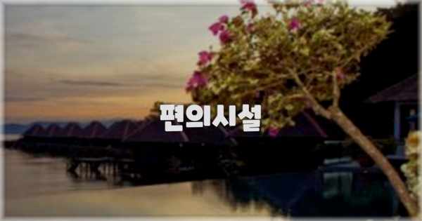 🛎️ 편의시설