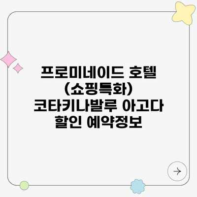 프로미네이드 호텔 (쇼핑특화) 코타키나발루 아고다 할인 예약정보 프로미네이드 호텔 (쇼핑특화) 코타키나발루 아고다 할인 예약정보